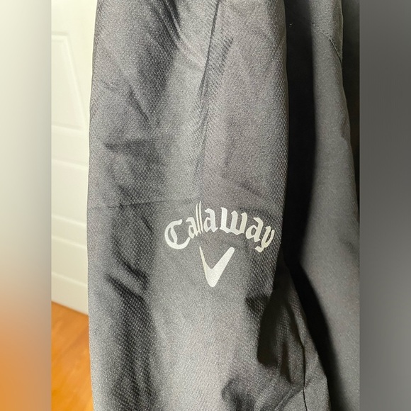 Callaway Water Resistant Golf Jacket Black‎ XL - Picture 5 of 10